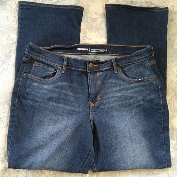 Old Navy Denim - Old Navy Curvy/Profile Mid-Rise Jeans Size 14 S